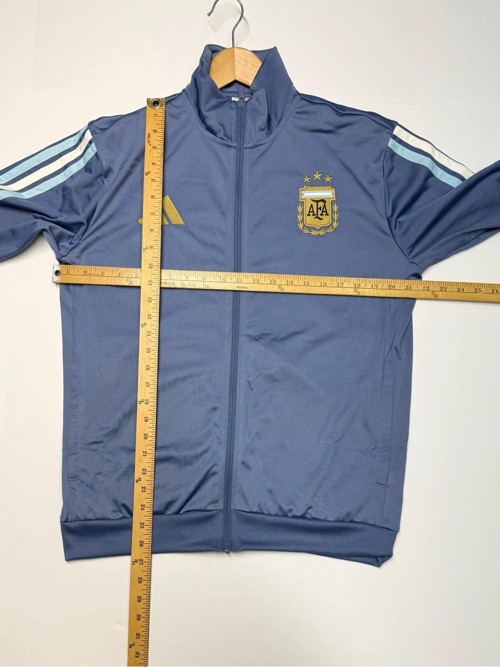 Adidas Argentina National Team DNA Track Jacket JZ6289 Men’s Size M Scarf NWT